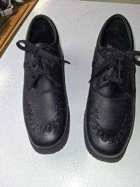 DREW Women’s Black Lace-Up Comfort Shoes